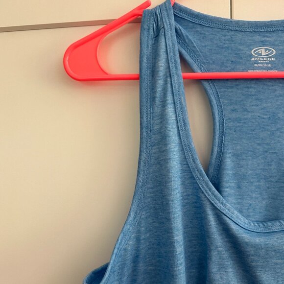 Athletic Works Womens Athletic Tank Top, Razorback, XL (16-18), Running Top - Picture 4 of 6